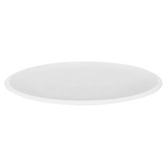 New Modern Dish in White Michelangelo Marble Creator Ivan Colominas Stock