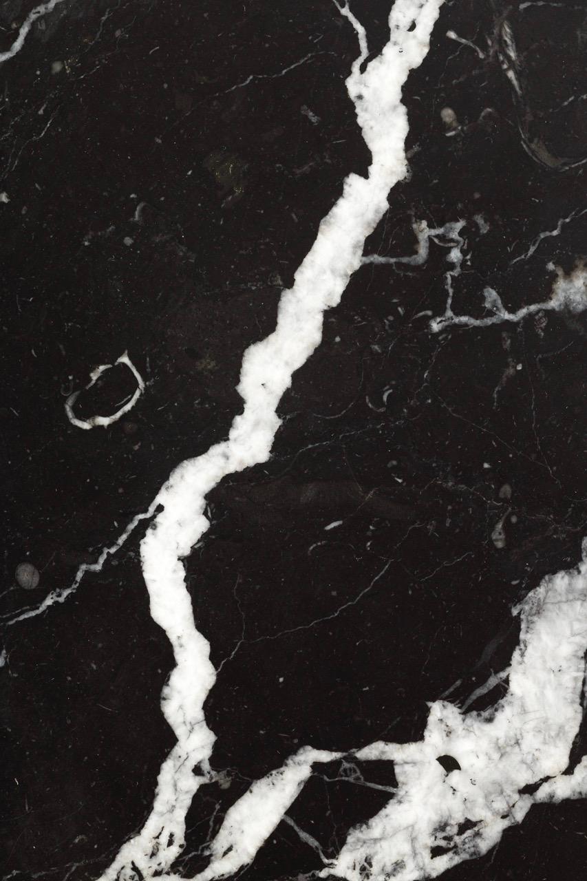 New Modern Lamp L in Black Marquinia marble, Designed by Jacopo Simonetti In New Condition For Sale In Milan, IT