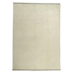 Organic Modern Moroccan Area Rug, Cozy Cohesiveness Meets Minimalist Boho Chic