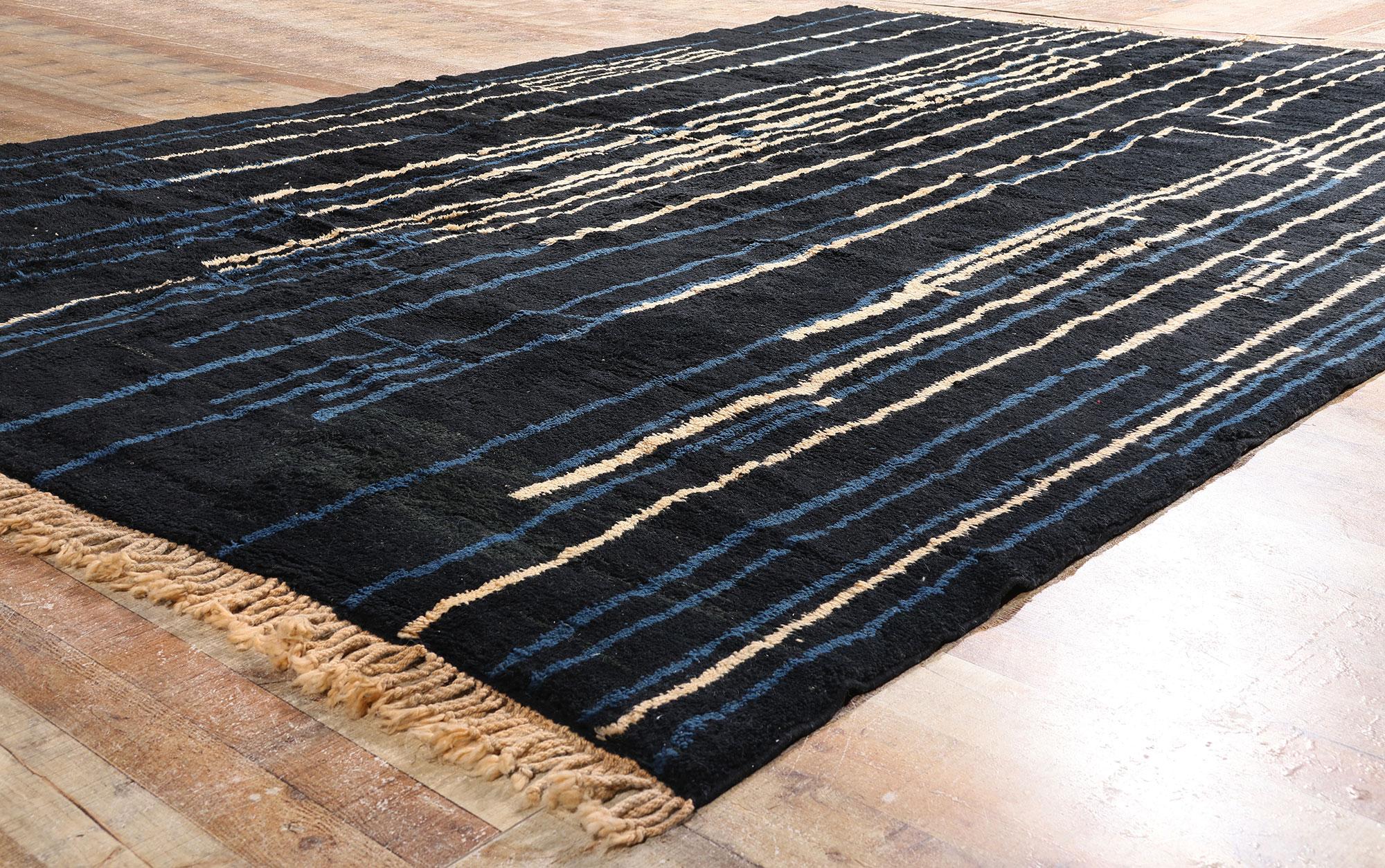 Nouveau tapis berbère marocain contemporain avec style Bauhaus en vente 5