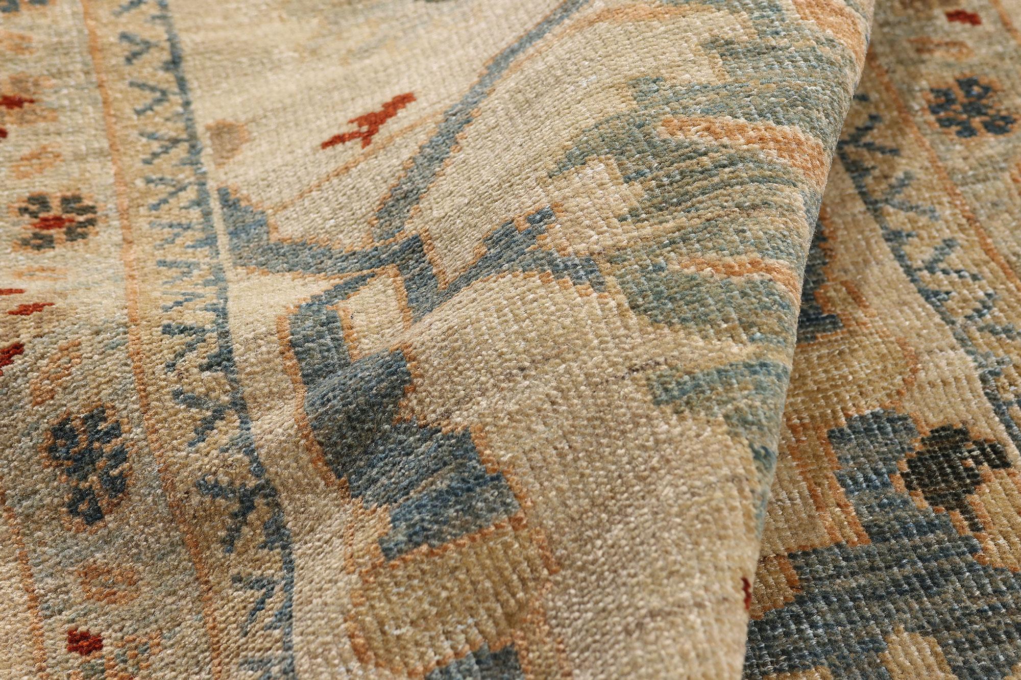 Persiano Un nuovo tappeto persiano moderno Sultanabad con uno stile transitorio in vendita