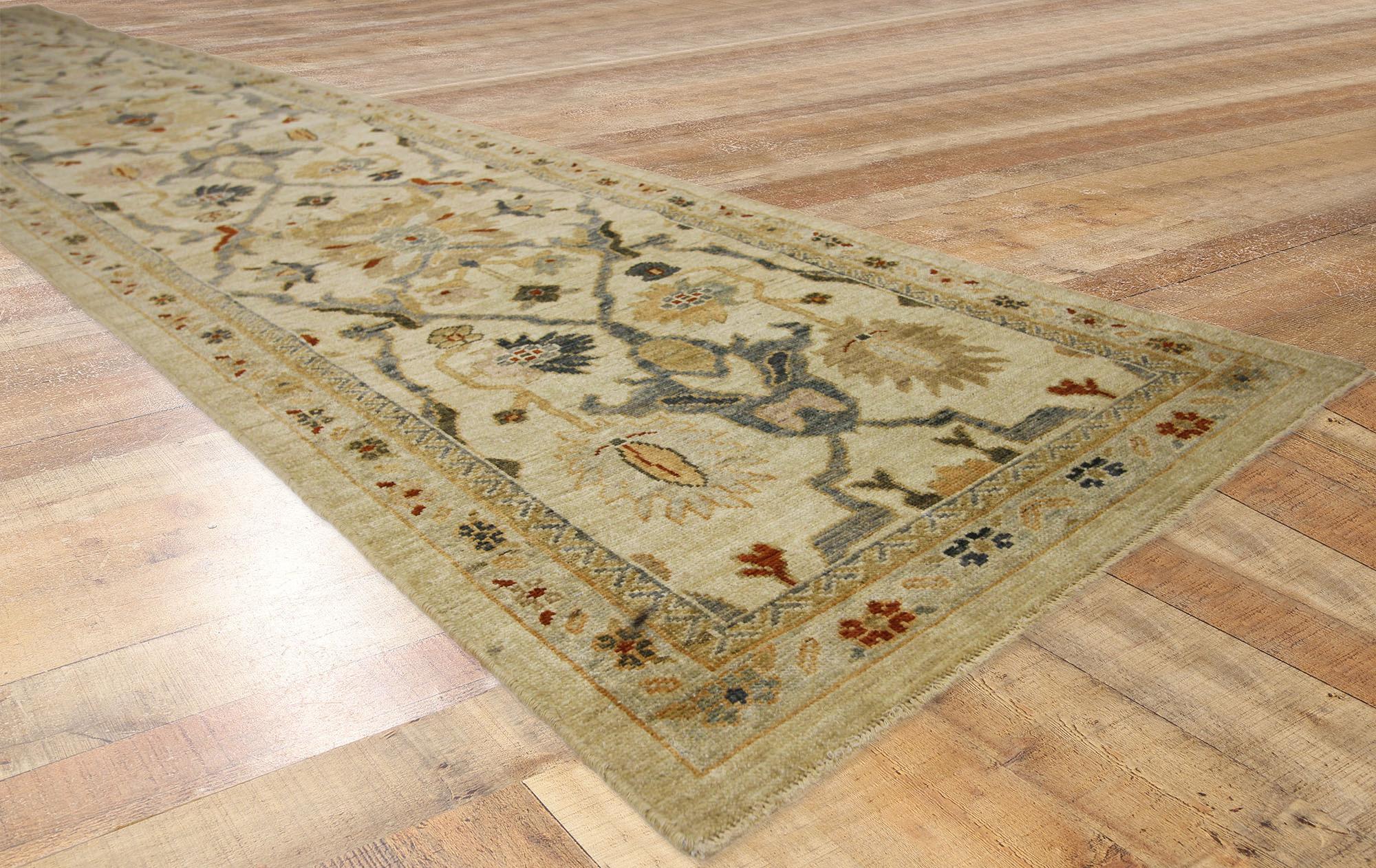 Nouveau tapis persan Sultanabad de style transitionnel Neuf - En vente à Dallas, TX