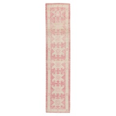 Nueva Alfombra Turca Oushak Rosa Moderna de Estilo Tradicional