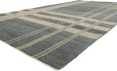 New Modern Plaid Tartan Rug with Ivy League Style
