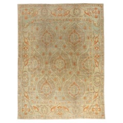 New Modern Turkish Oushak Carpet with Traditional Style
