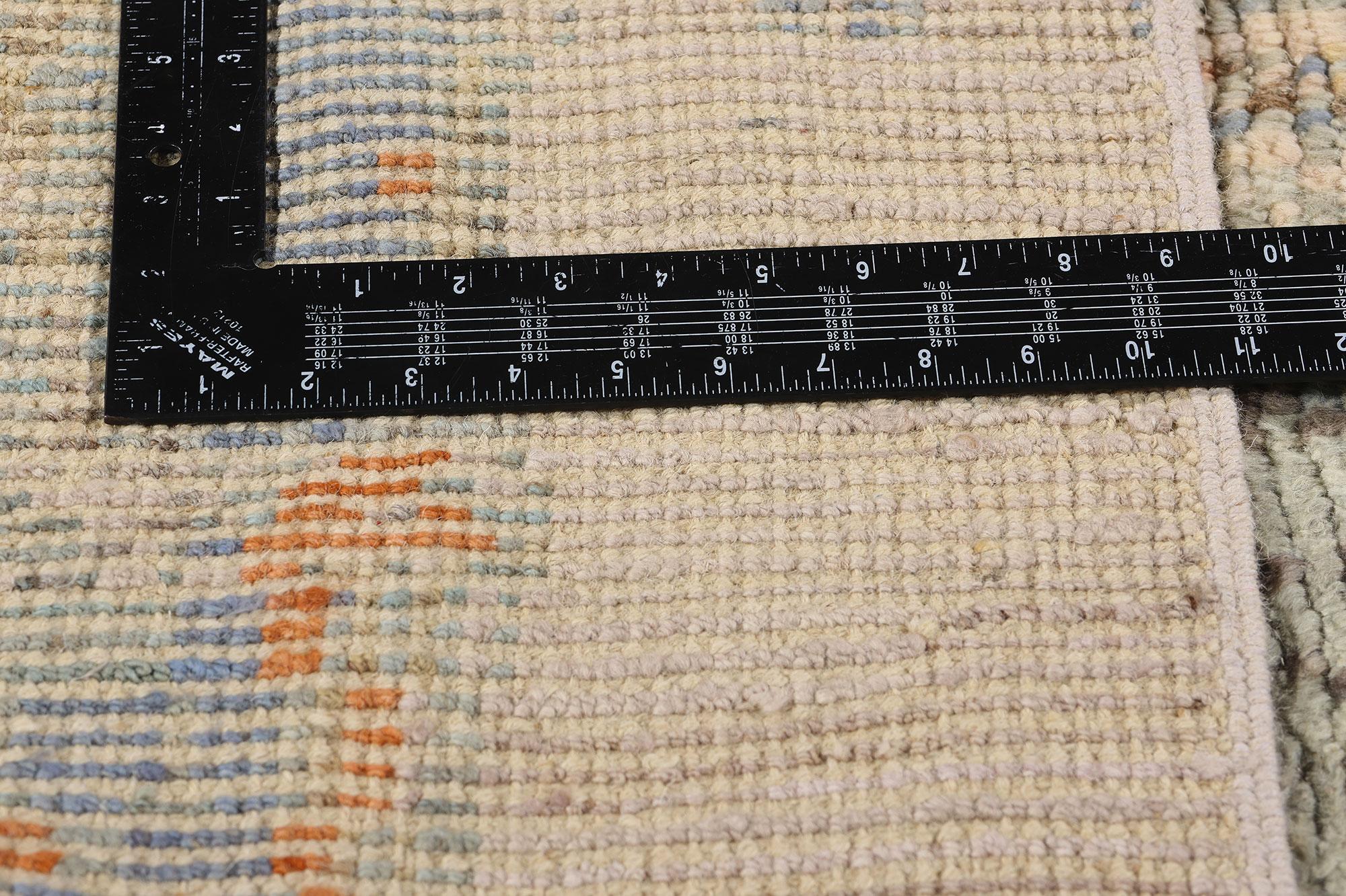 New Modern Urban Drift Moroccan Carpet with Expressionist Style im Zustand „Neu“ im Angebot in Dallas, TX