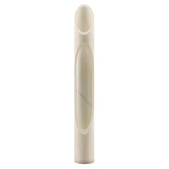 New Modern Vase in White Onyx marble, Designed by Jacopo Simonetti