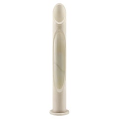 New Modern Vase in White Onyx marble, Designed by Jacopo Simonetti
