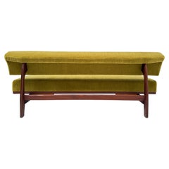 Neues Sofabett mit Mohairpolsterung Modell 470 von Hans Bellman, Wilkhahn, Deutschland 1964