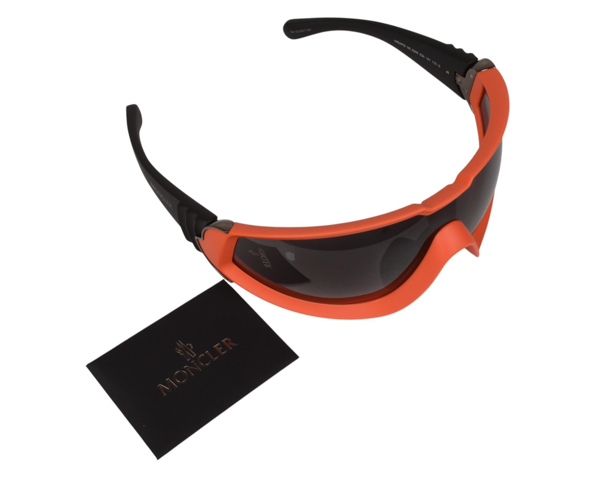 New Moncler Men Sunglasses Skiing ML0249 One size, S1406 en vente 4