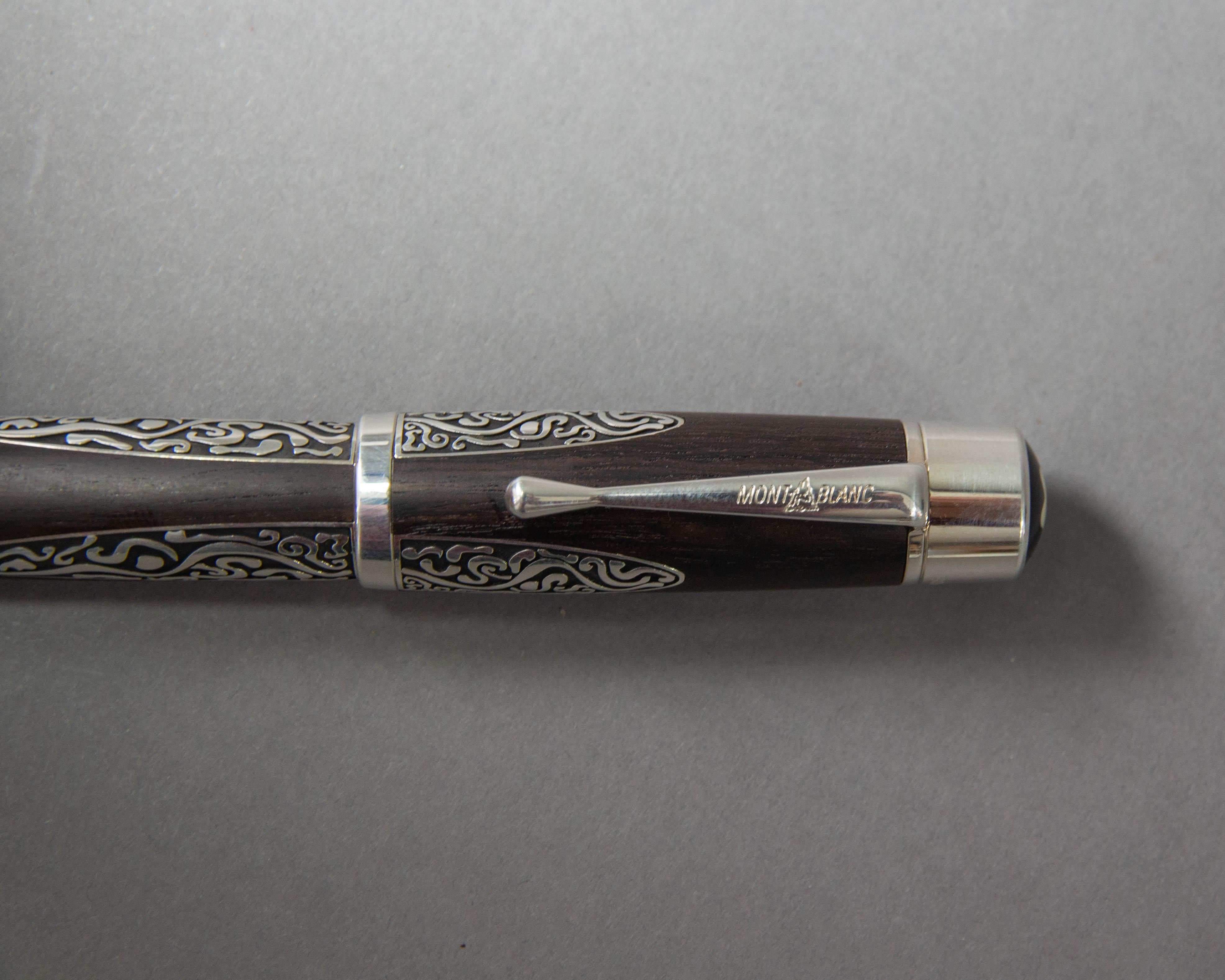 Contemporary New Montblanc Limited Edition Alexander von Humboldt Fountain Pen 1905/4810 with