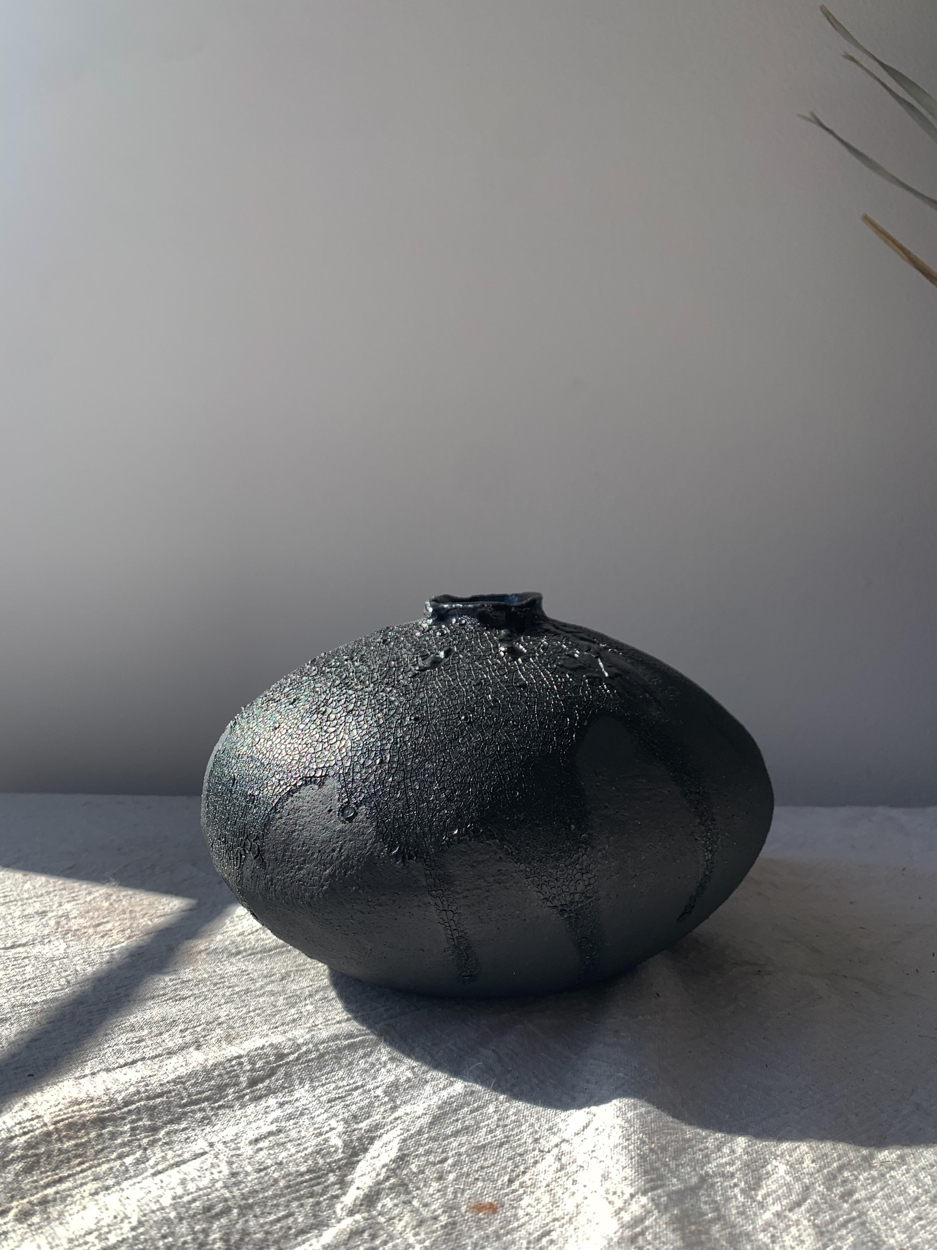 New Moon Ceramic Vase by MONDAYS For Sale at 1stDibs | new moon ceramics