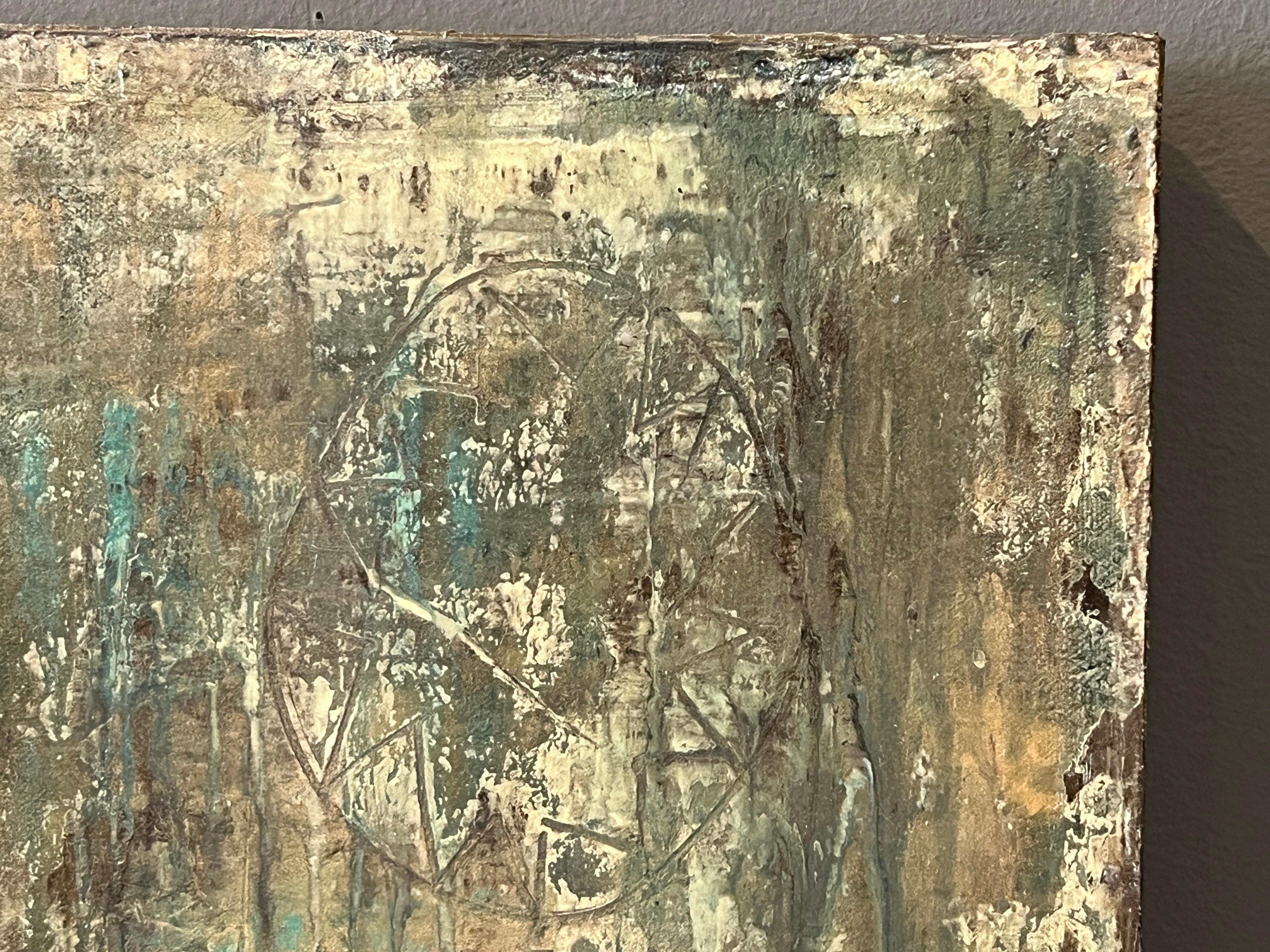 Gemälde 'New Moon' von Hilario Gutierrez (Gemalt) im Angebot