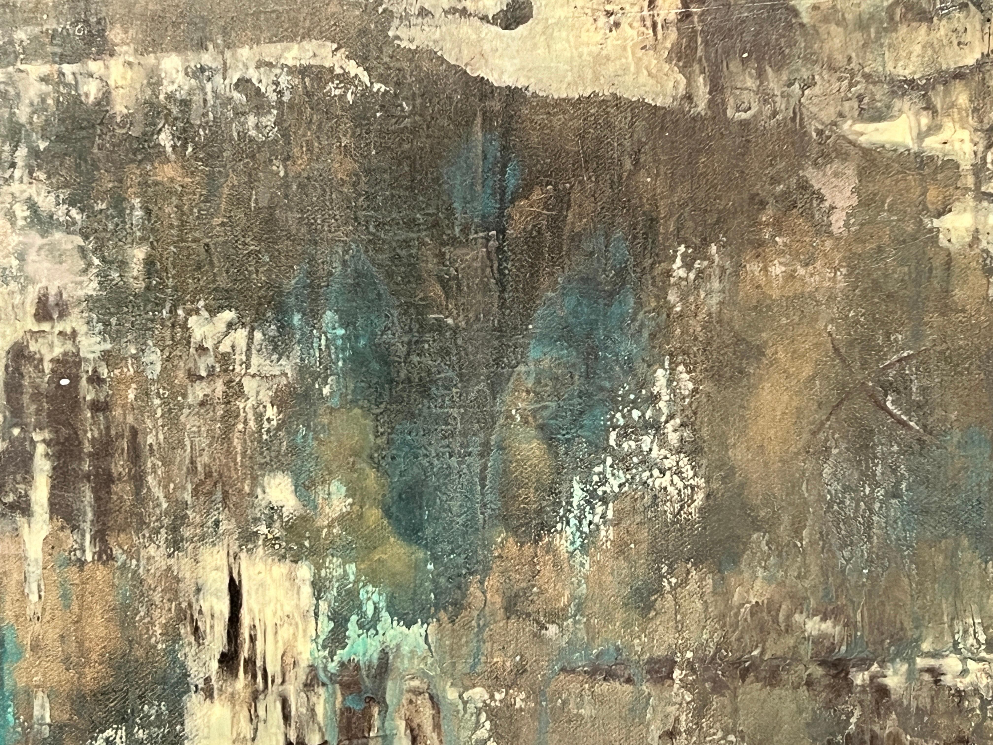 Gemälde 'New Moon' von Hilario Gutierrez (Leinwand) im Angebot