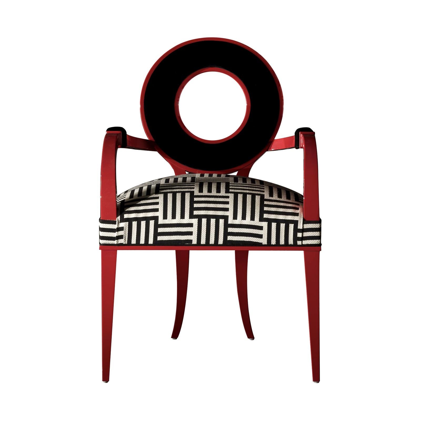 New Moon Red Chair