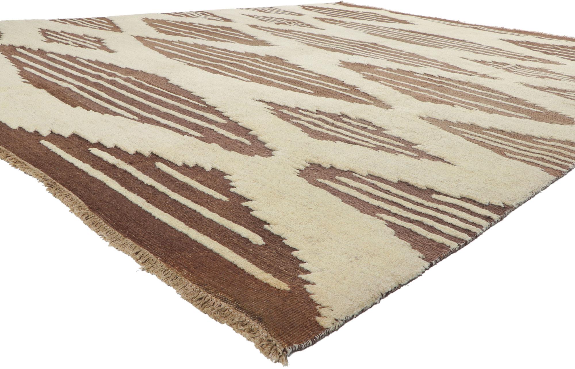 New Moroccan High-Low Rug For Sale 1