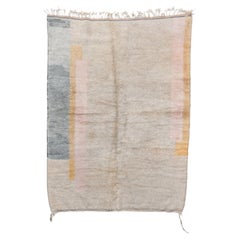 New Moroccan Rug with Abstract Pattern 