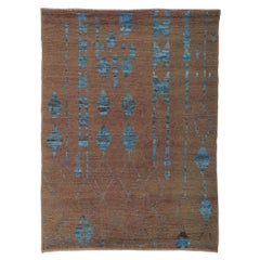 New Moroccan Rug with Modern Nomadic Charm