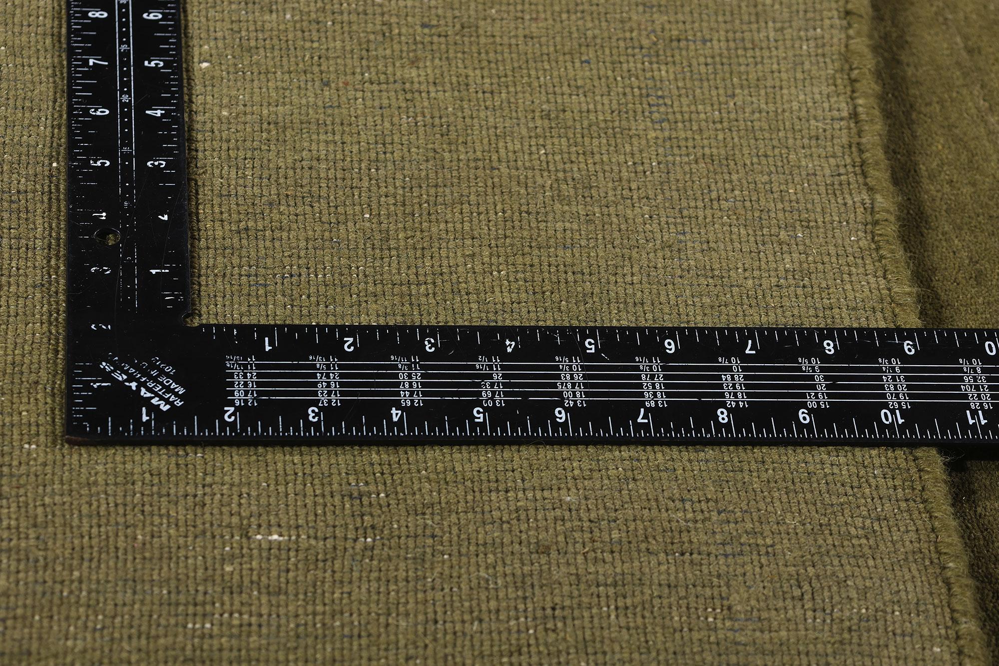 New Moss-Olive Green Tappeto di lana biofilico contemporaneo In condizioni Nuovo in vendita a Dallas, TX