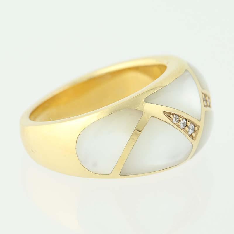 kabana mother of pearl ring