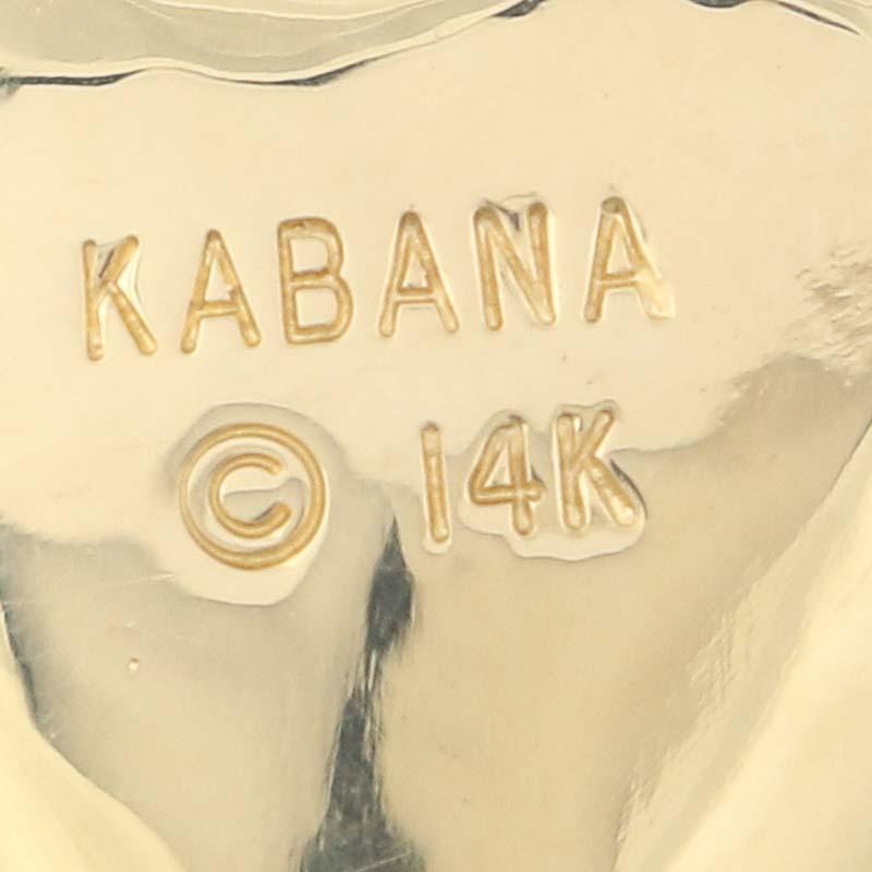 Mother of Pearl Kabana Heart Locket, 14 Karat Yellow Gold Love Gift 1