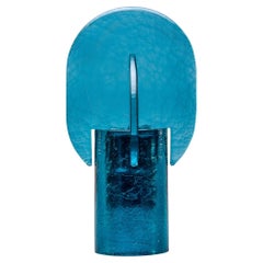 New Murano Glass Blue Sculpture