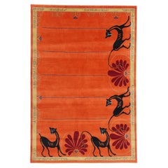 New Mystic Sunset Enchantment Modern Chinese Art Deco Rug, 06'01 x 08'11