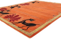 New Mystic Sunset Enchantment Modern Chinese Art Deco Rug
