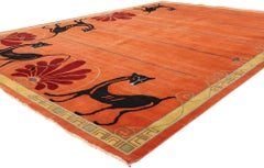 New Mystic Sunset Enchantment Modern Chinese Art Deco Rug