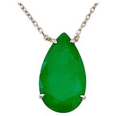 New Natural Aventurine Doublet Sterling Silver Pendant Necklace
