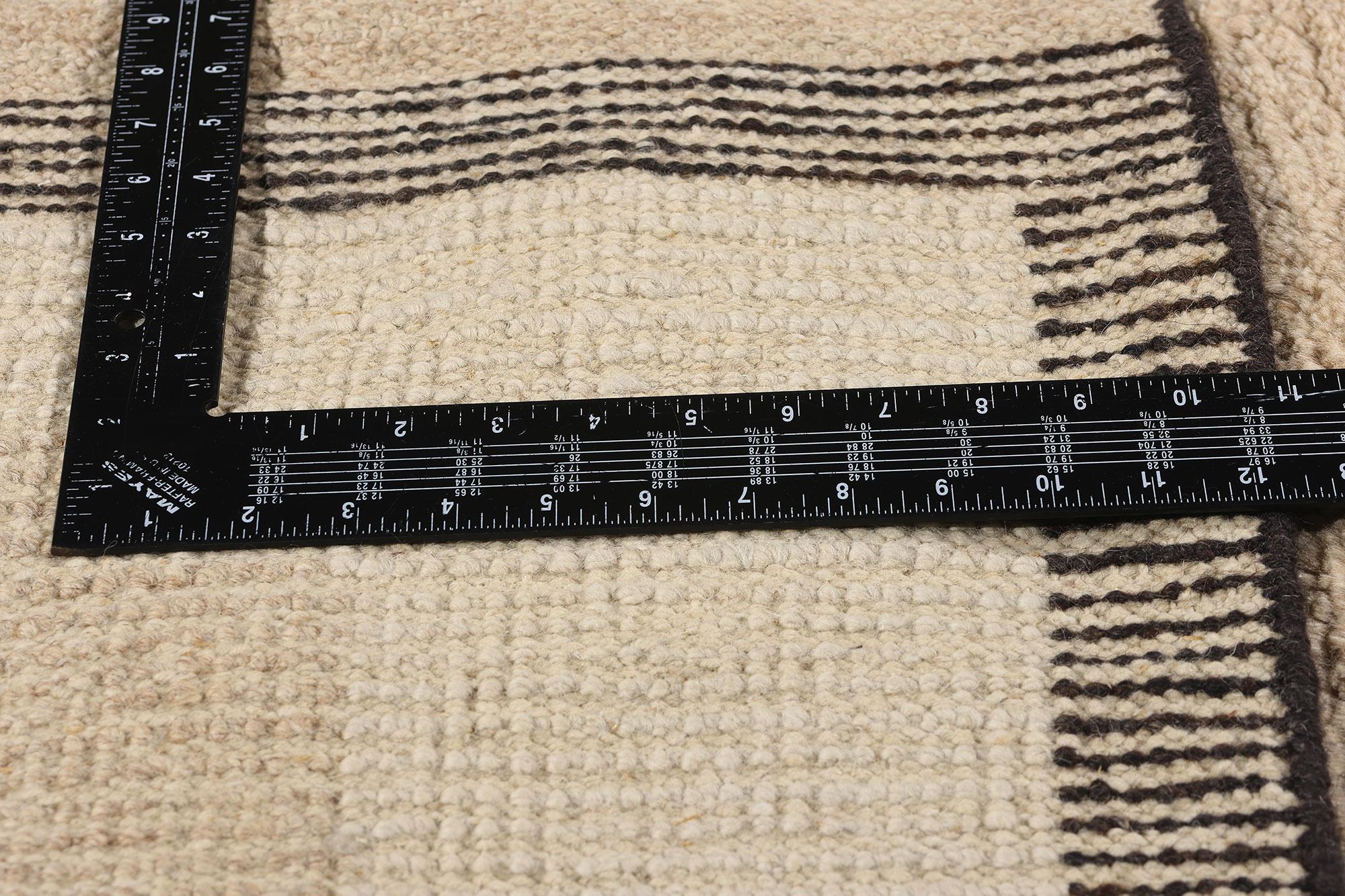 New Nomadic Stones Contemporary Moroccan High-Low Textured Carpet, 08'04 x 10'00 In New Condition For Sale In Dallas, TX