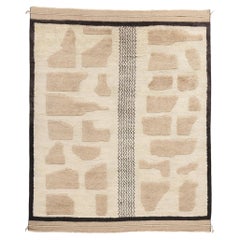 New Nomadic Stones Contemporary Moroccan High-Low Textured Carpet, 08'04 x 10'00