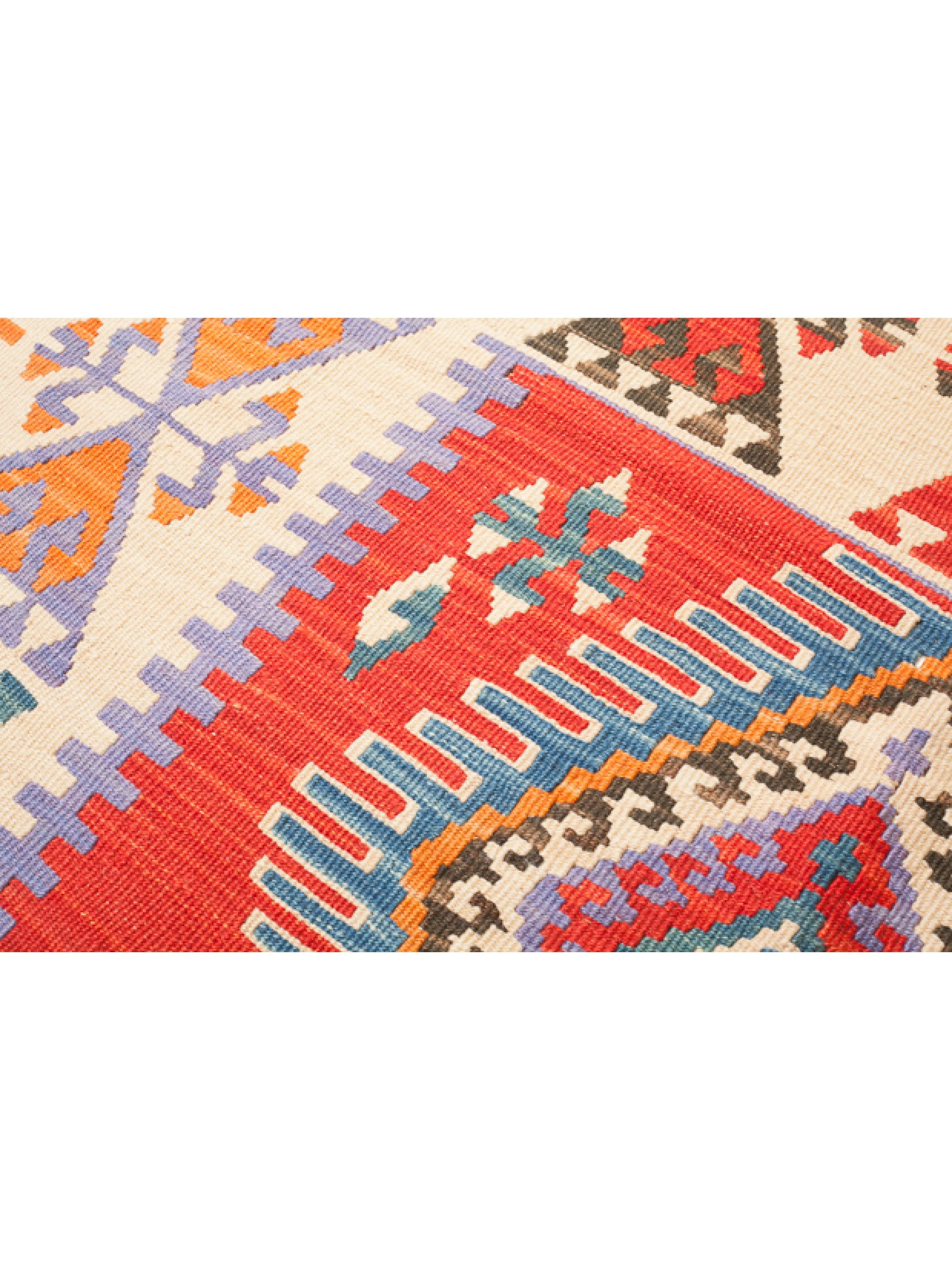 This is a Central Anatolian 'New / Not Used' Handwoven Kilim from the Kayseri region with a rare and beautiful color composition.

The earliest recorded occupation of Kayseri dates back to Hellenistic times, and although there is no evidence to