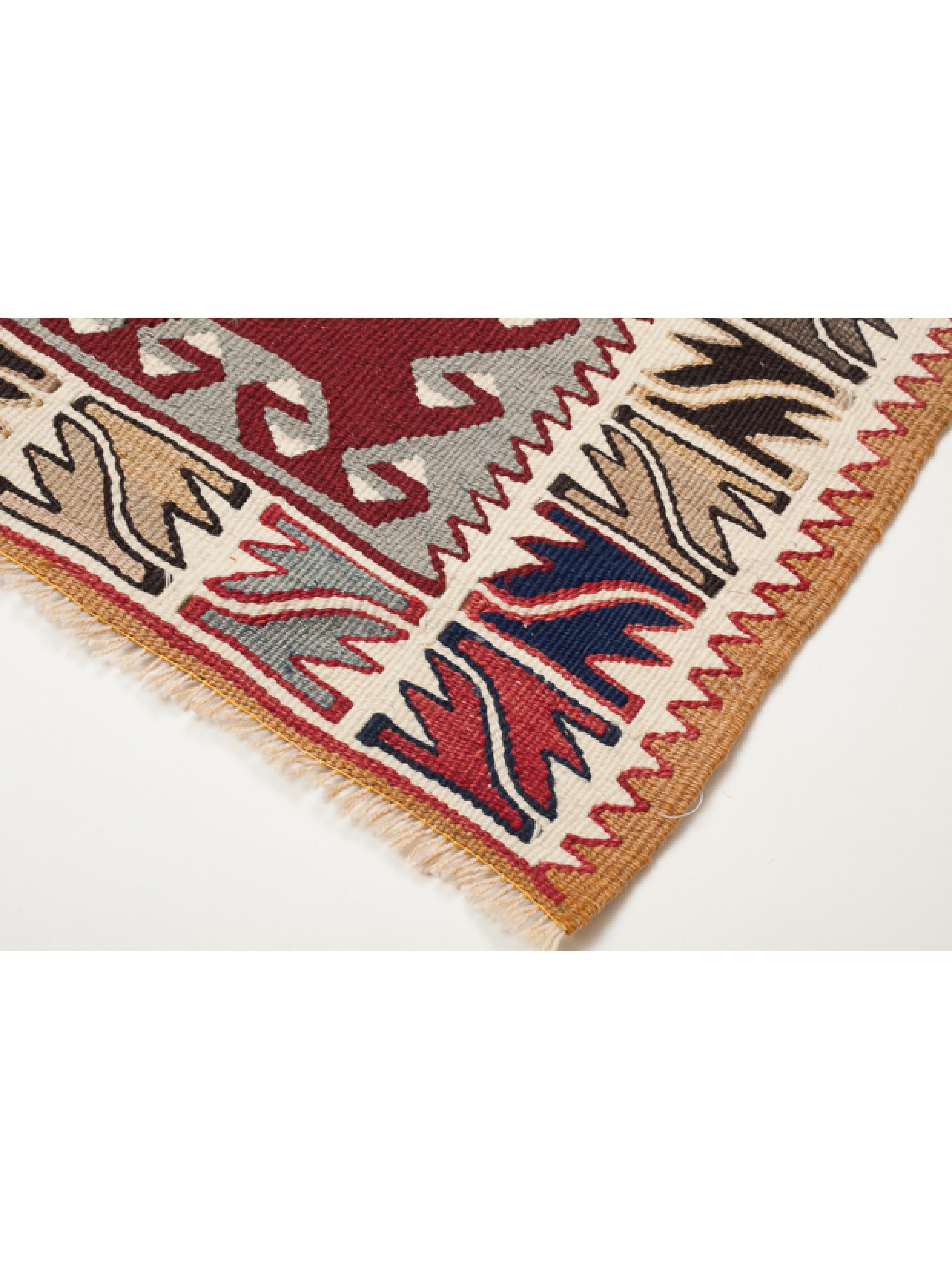 This is a Central Anatolian 'New & Not Used' Handwoven Kilim from the Bahcecik Village, Kayseri region, with a rare and beautiful color composition.

The earliest recorded occupation of Kayseri dates back to Hellenistic times, and although there is