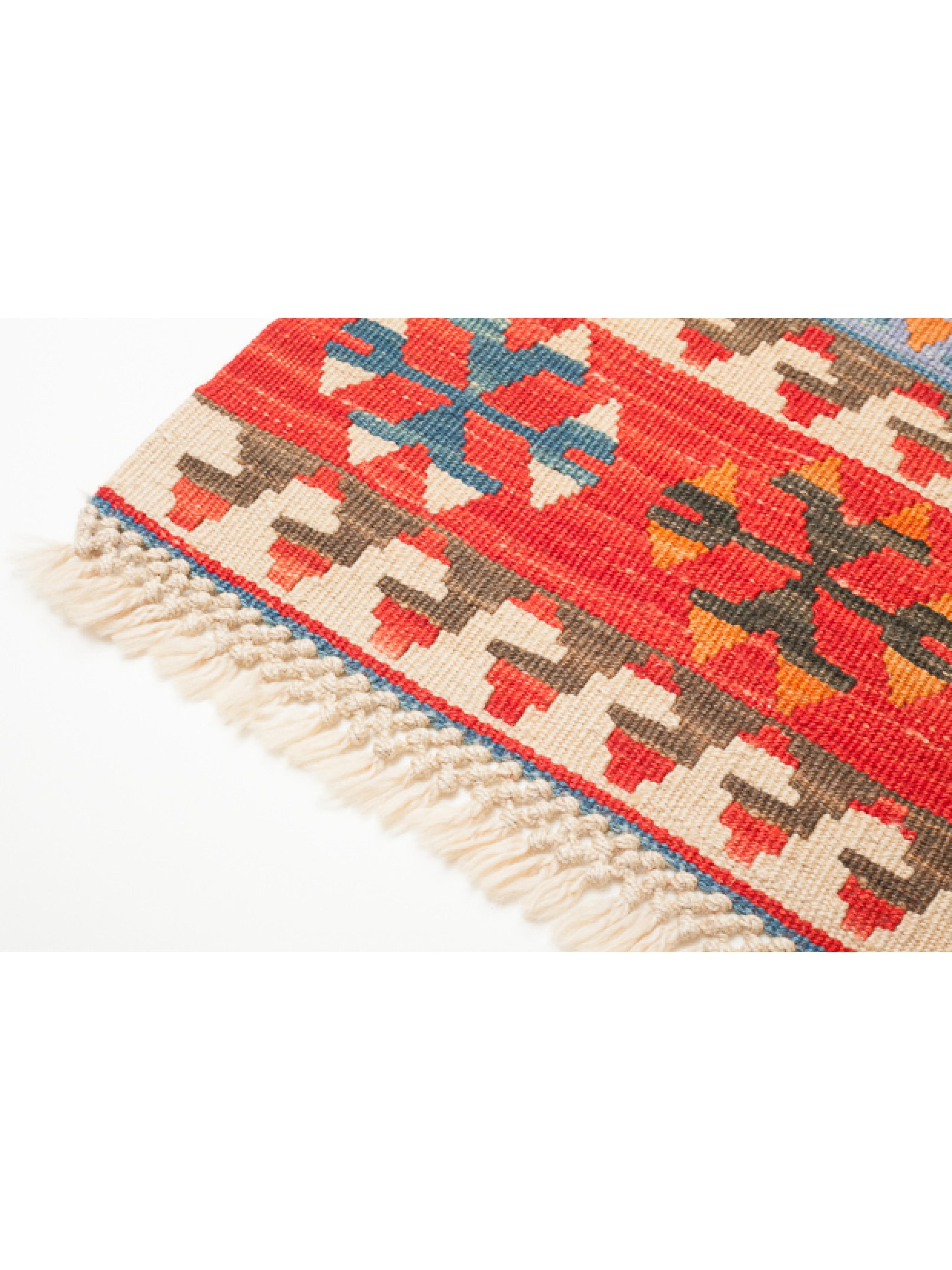 Annodato a mano Nuovo & Non Usato Tappeto Turco Tessuto a Mano in Lana Kayseri Kilim dell'Anatolia Centrale in vendita