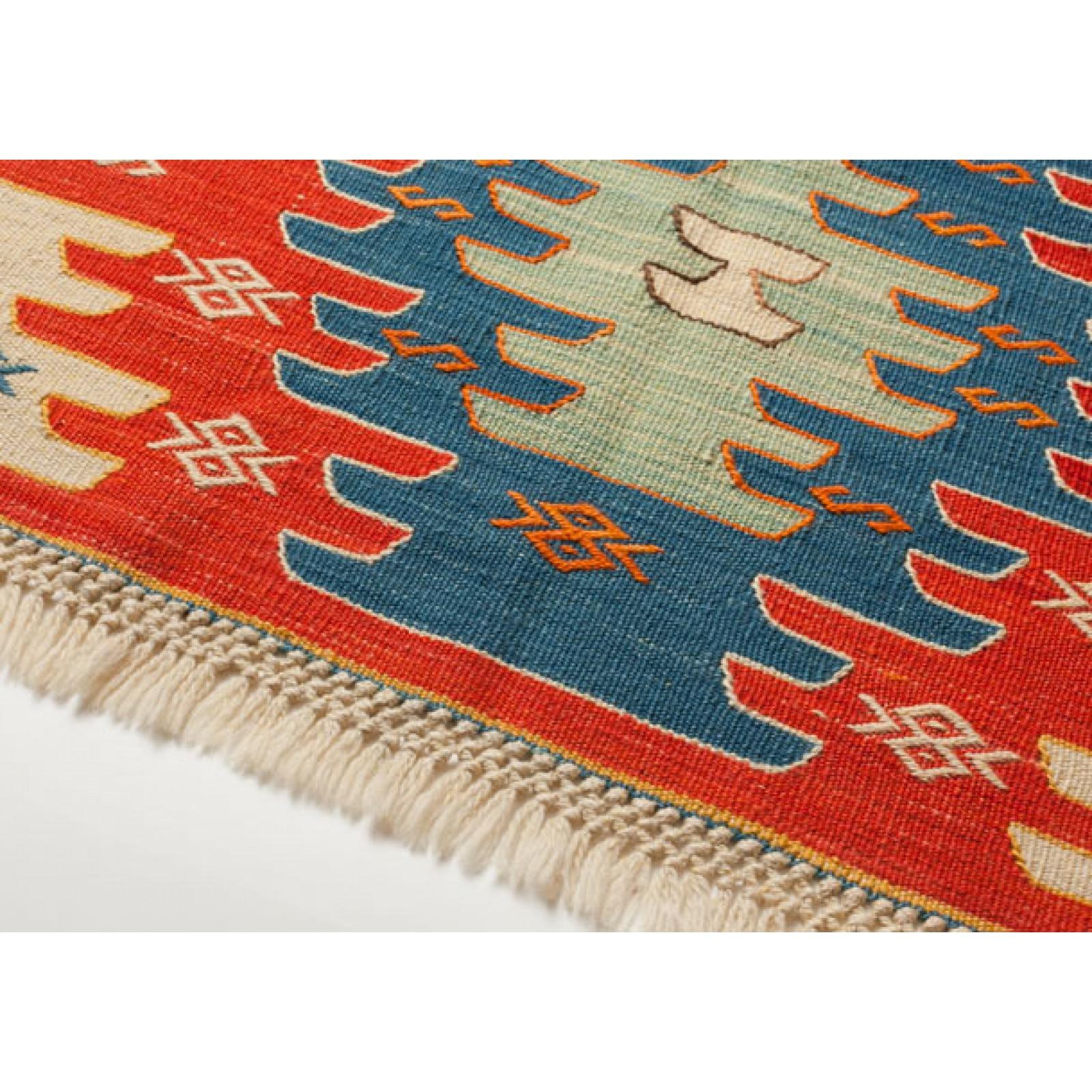Alfombra de lana tejida a mano Kayseri Kilim Anatolia Central Alfombra turca Nueva y sin usar Anudado a mano en venta
