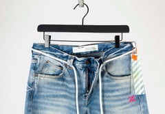 New Off-White Denim Men Jeans Size 32