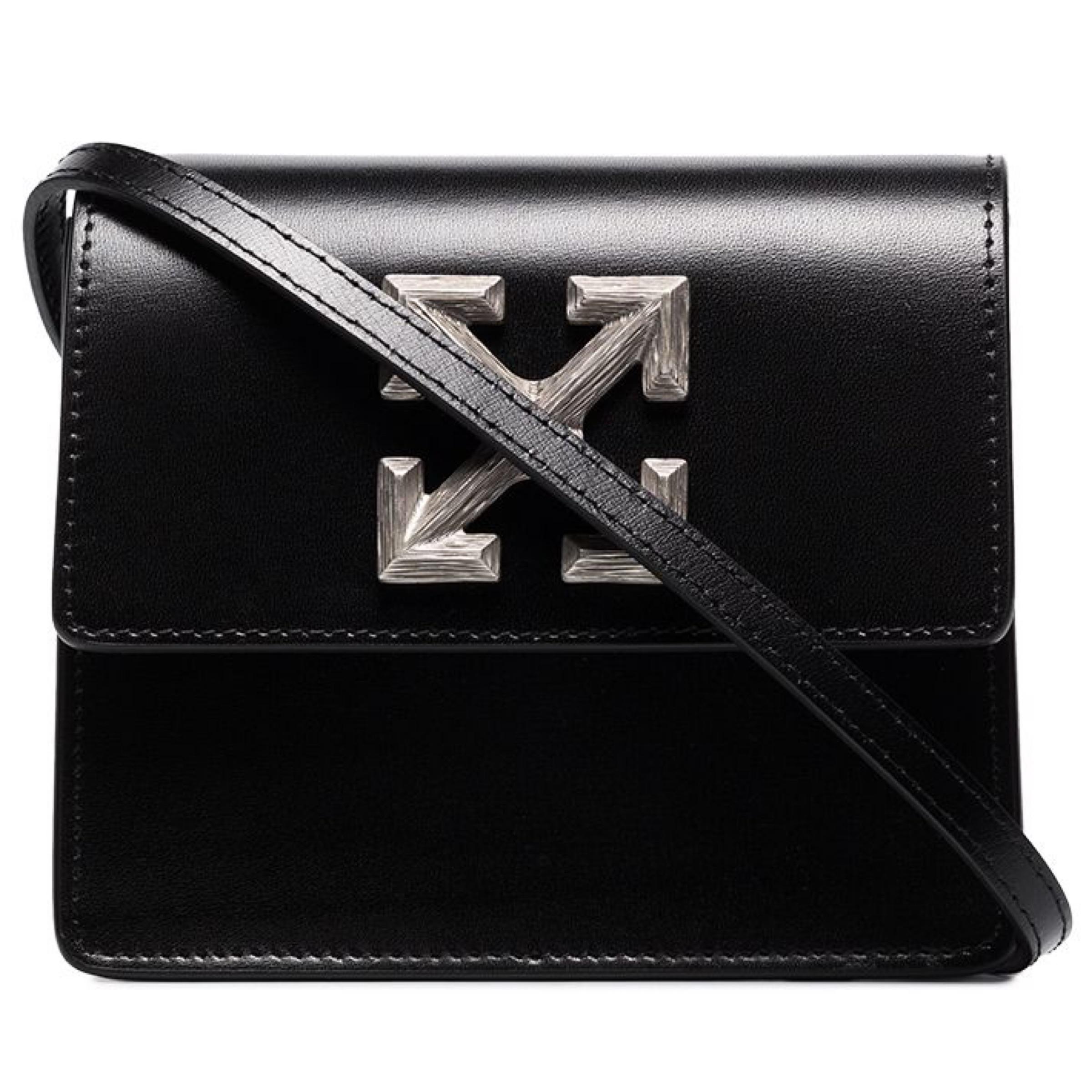 designer bag with arrow logo