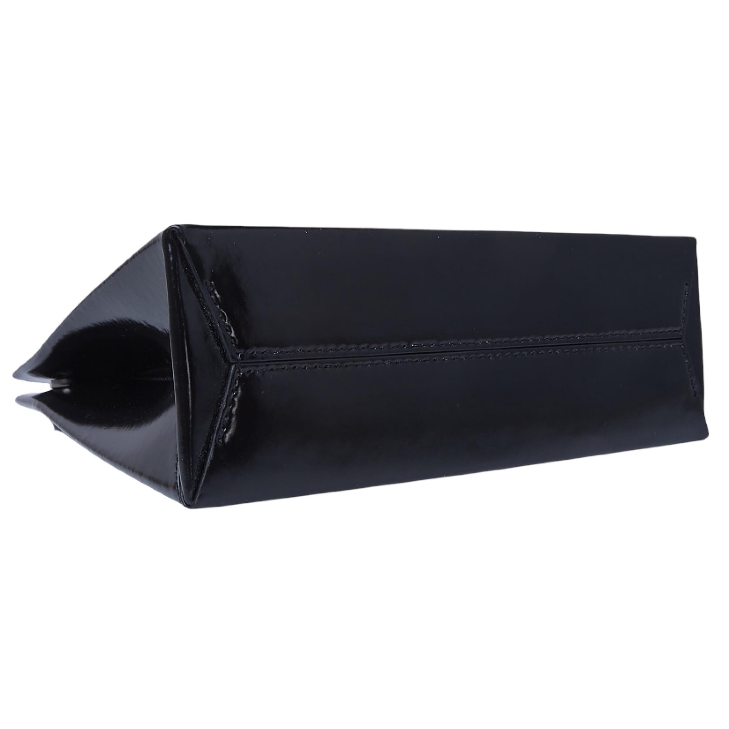 NEU Off-White Virgil Abloh Schwarze Crossbody-Umhängetasche aus Leder mit Mini-Logo im Angebot 5
