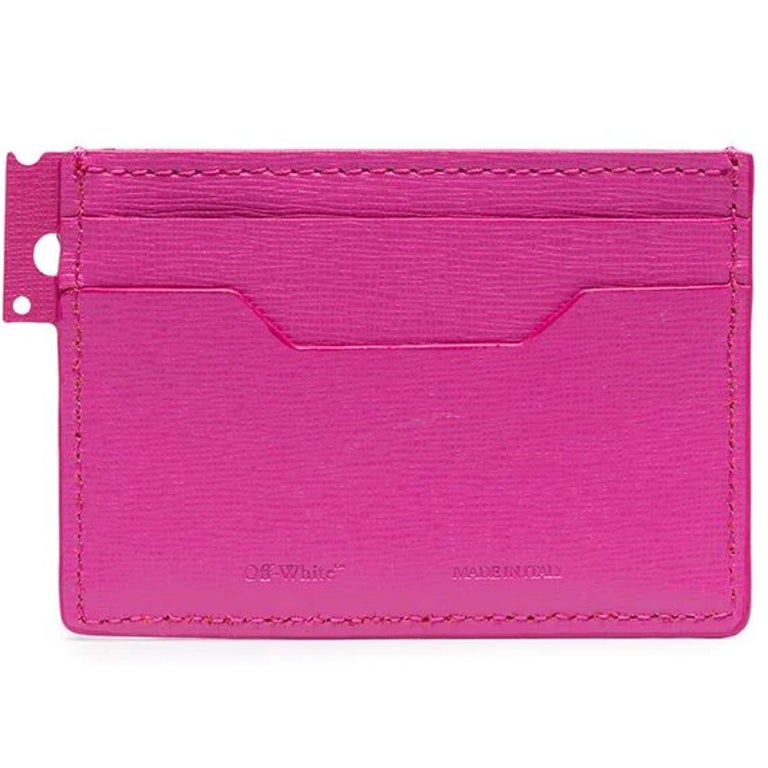 Pink Wallet with logo Off-White - Vitkac GB