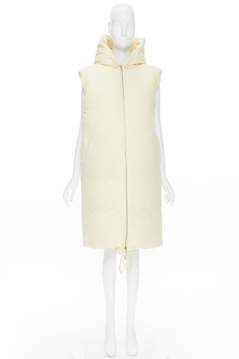 new OLD CELINE Phoebe Philo 2018 down filled hooded puffer coat vest