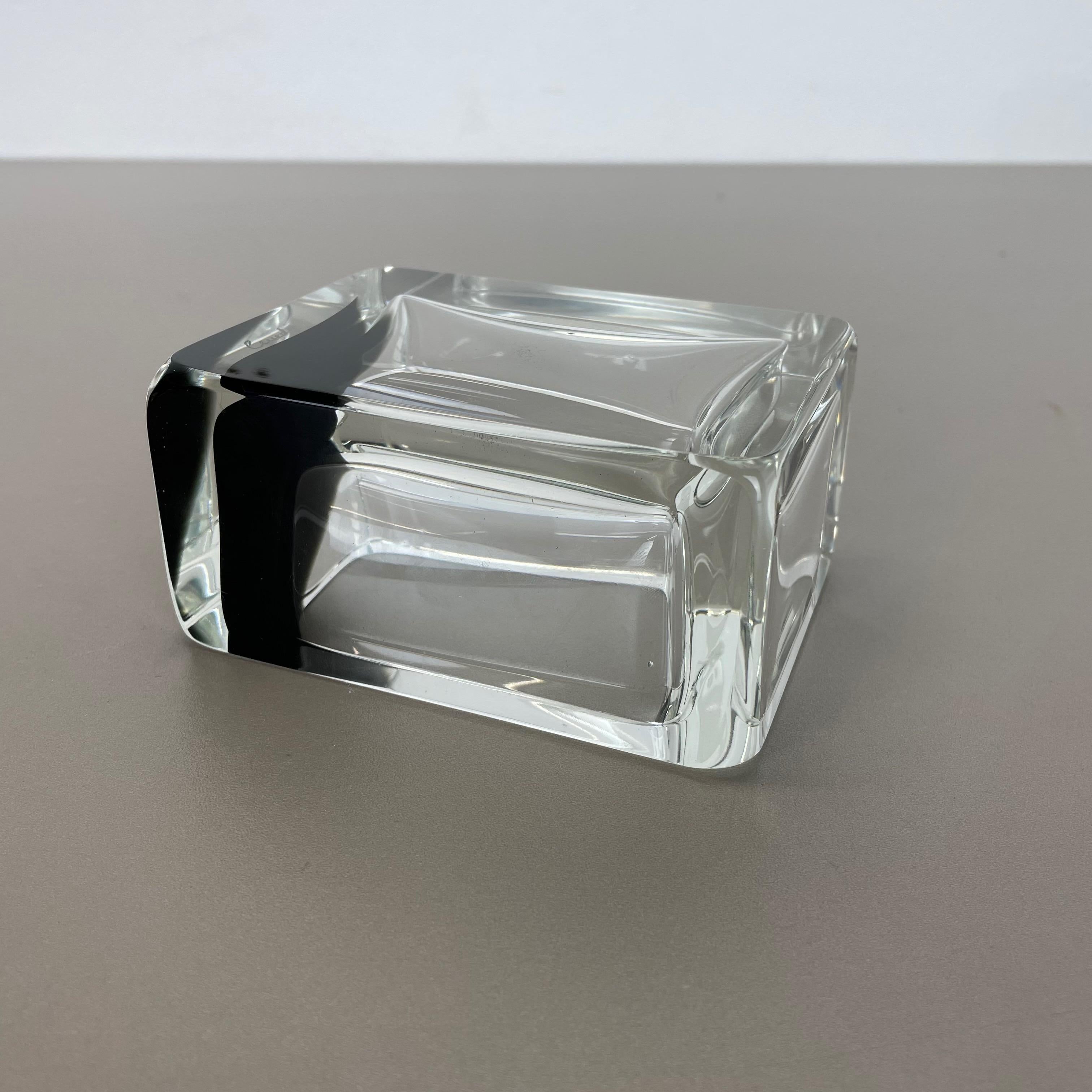 Bol en verre de Murano Antonio da Ros Cenedese 1970, n°1, nouveau stock 1, 1 kg en vente 12