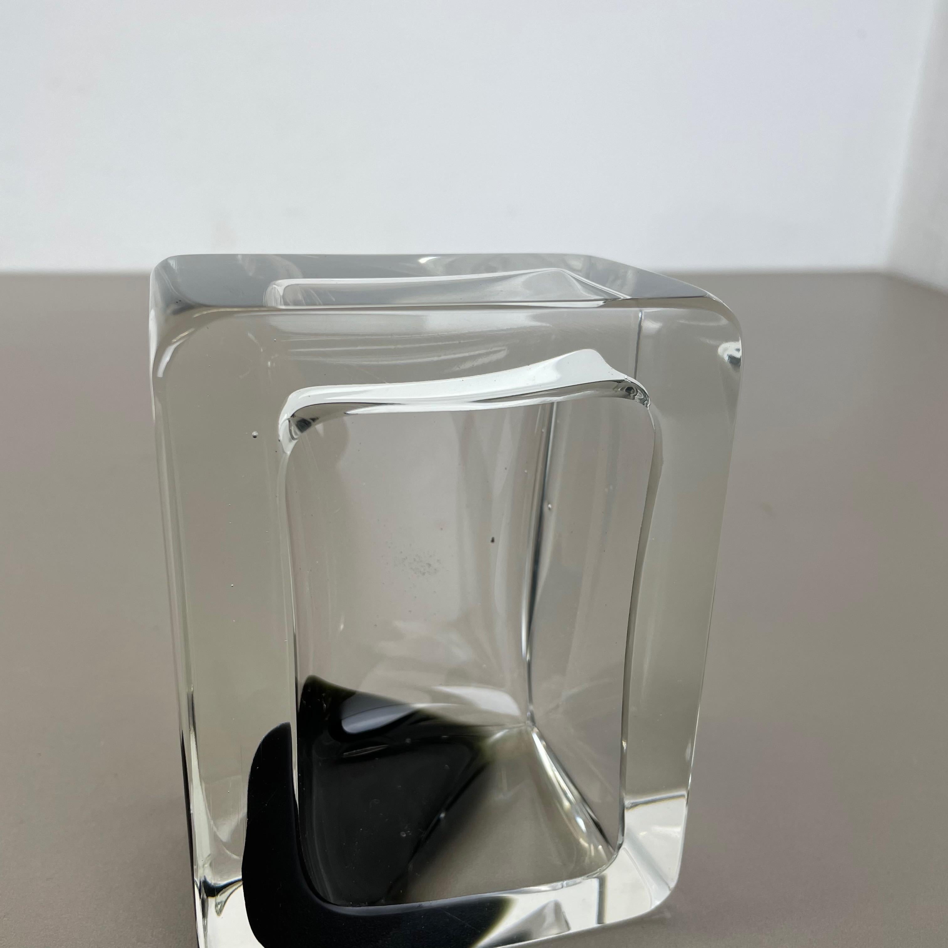 Bol en verre de Murano Antonio da Ros Cenedese 1970, n°1, nouveau stock 1, 1 kg en vente 2