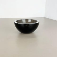 New Old Stock 1, 3kg Murano Glass Shell Bowl Antonio da Ros, Cenedese Italy 1960s