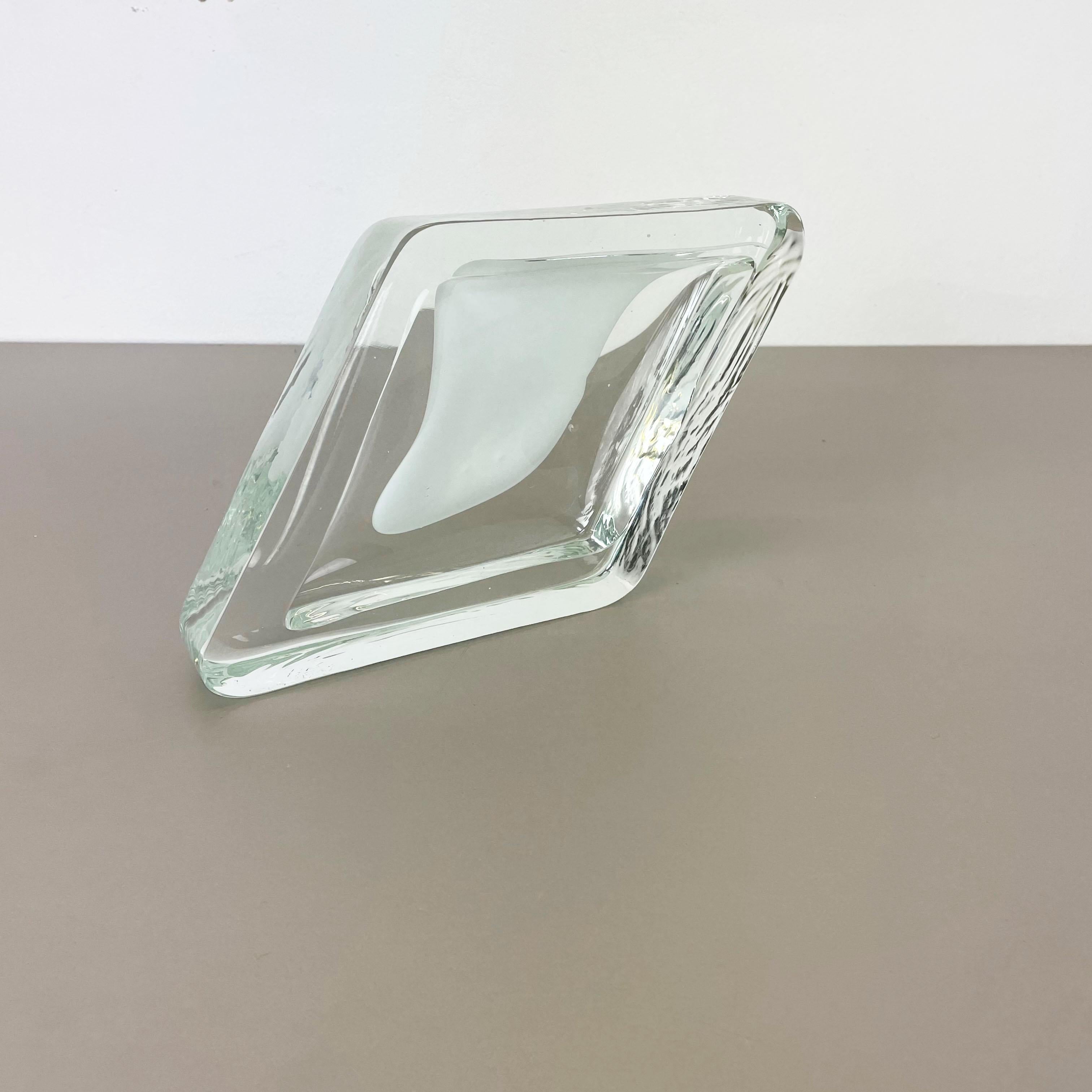 Nuovo stock 3,4 kg Ciotola di conchiglie in vetro di Murano Antonio da Ros Cenedese, 1970 in vendita 10