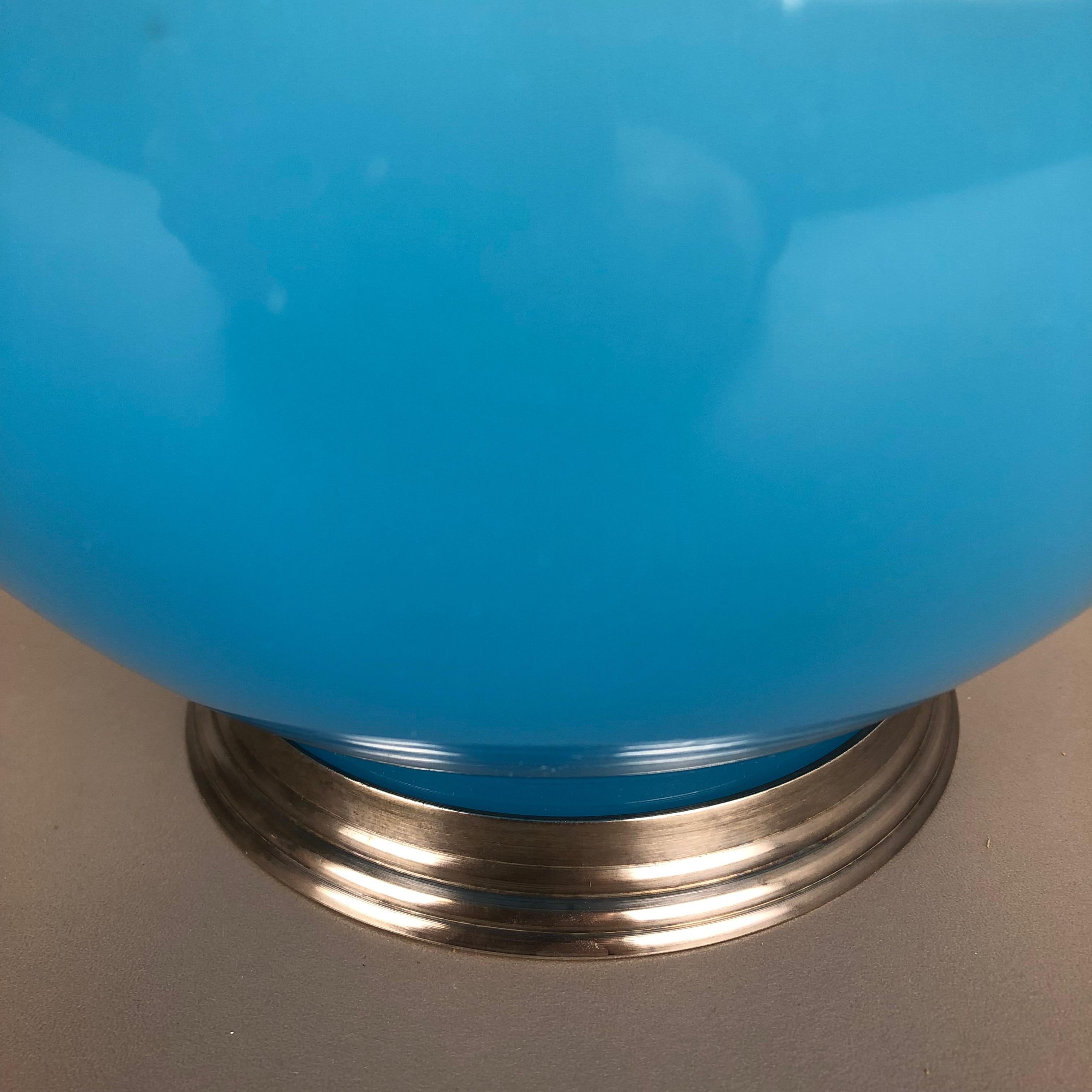New Old Stock, Opaline Murano Glass Table Light by Cenedese Vetri, Italy, 1960 6