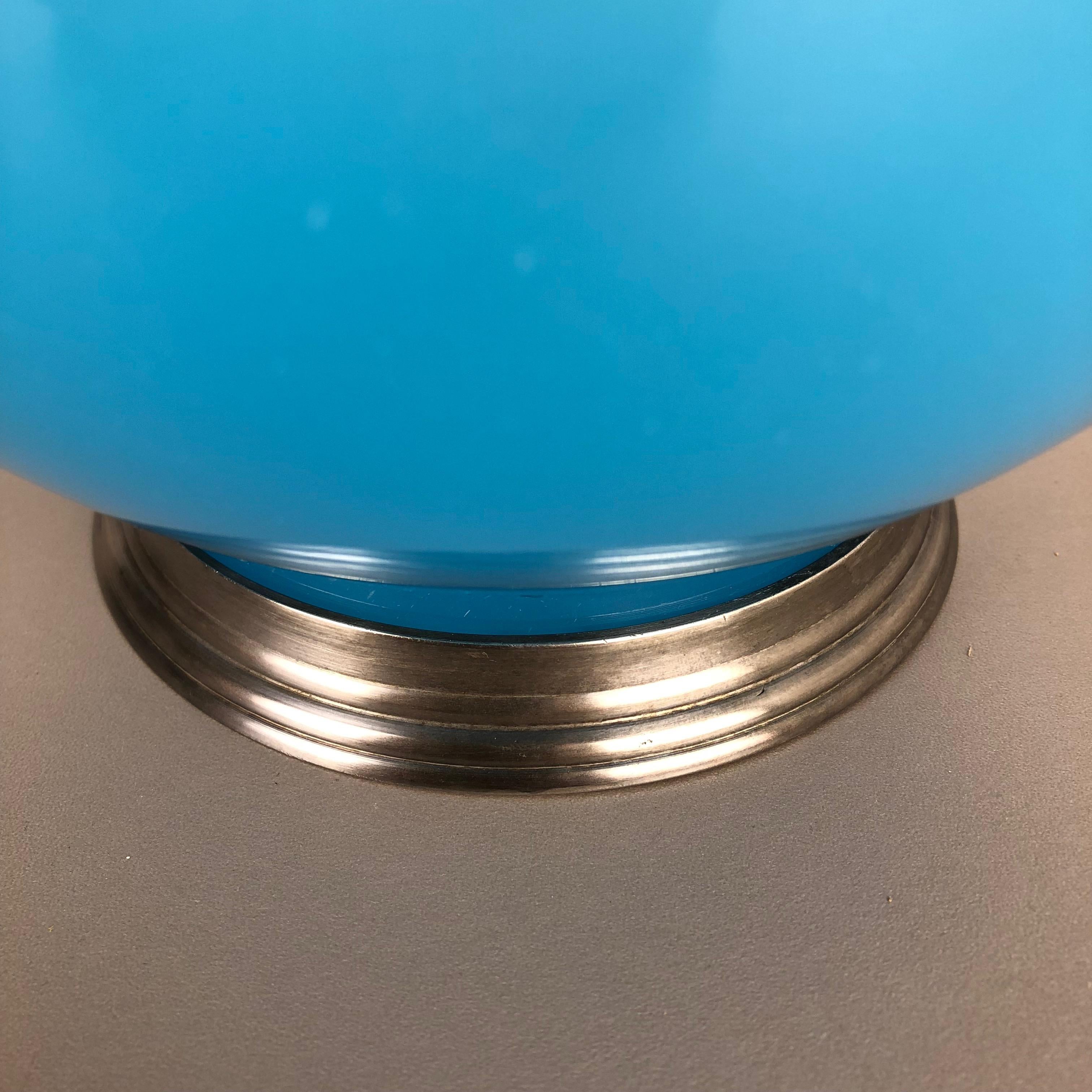New Old Stock, Opaline Murano Glass Table Light by Cenedese Vetri, Italy, 1960 7