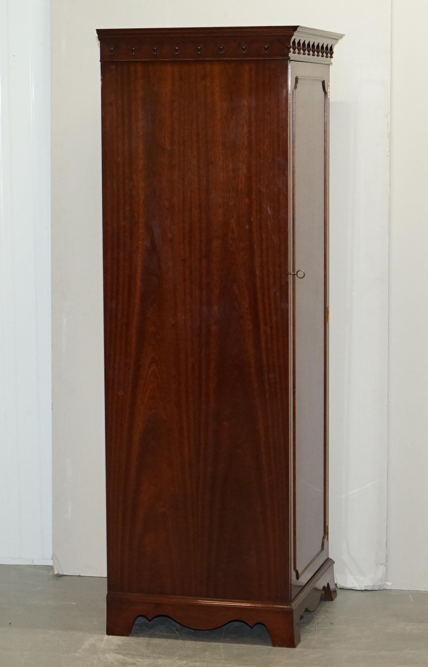 New Old Stock Bevan Funnel Hardwood Hall Cupboard Wardrobe Which Shelves 3