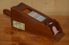 NEW OLD STOCK BOXED ANTiQUE FRENCH LE BANQUIER BACCARAT MIXED CARD DISPENSER