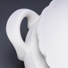 New Old Stock Czech Raw Ceramic - Large Casserole Dish